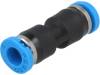 153323, Быстроразъемное соединение; прямой; -0,95?6бар; Мат-л: полимер, Festo