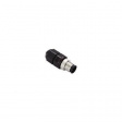 M12D-4P-IP68 4-пиновый штекер M12 Plug, IP 68