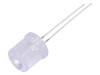OSY5PAA6A1A LED; 10мм; желтый; 1120?1560мкд; 100°; Поверхность: плоская