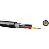 UL-LiYCY 12 x AWG 28, Control cable shielded&nbsp;&nbsp; 12&nbsp;&nbsp;x0.08 mm2 Copper strand tin-plated shielded black, Kabeltronik