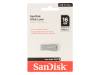 SDCZ74-016G-G46, Флешка; USB 3.1; ULTRA LUXE; 16ГБ; 150МБ/с; Цвет: серебристый, Sandisk