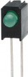A264B/SYG/S530-E2 PCB LED 3 mm round Green standard