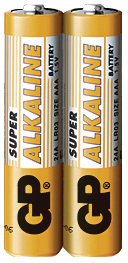 GP 24A-S2 / LR03 / AAA [2 шт], Primary battery 1.5 V, LR03, GP Batteries