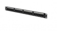 DN-91524U 1GbE Patch Panel, Cat.5e, 24x RJ45, 19"