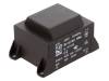 BV EI 601 1066, Трансформатор: залитый; 20ВА; 230ВAC; 18В; 1112мА; Монтаж: на плату, Hahn
