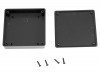 1551XBK, Корпус: универсальный; Х: 80мм; Y: 80мм; Z: 20мм; 1551 MINI; ABS; IP54, Hammond