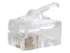P 126, Вилка; RJ10; PIN:4; не экранированный; позолота; 26AWG; IDC, Lumberg Automation (Belden brand)