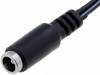 4840.5212, Кабель; провода, гнездо DC 5,5/2,5; прямой; 0,3мм2; 1,8м, Schurter
