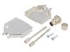 6560-0635-01, Корпус: для разъемов D-Sub; D-Sub 9pin, D-Sub HD 15pin; прямой, Encitech Connectors