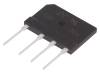 GBK20A, Однофазный выпрямительный мост; Urmax:50В; If:3,6А; Ifsm:260А, DC COMPONENTS