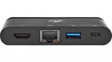 TCARF260BK USB Type-C Computer Hub 4-Port USB A Socket/USB C Socket/HDMI Socket/RJ45 Socket