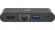 TCARF260BK USB Type-C Computer Hub 4-Port USB A Socket/USB C Socket/HDMI Socket/RJ45 Socket