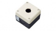 FB1W-111Z Switch Enclosure, 1 Mounting Hole, Beige, IDEC HW/XW Series