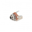 NJ-101 Jack panel socket nickel-plated 2P
