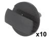 C60151 Заклепка; 10шт; Citroen,Fiat,Peugeot,Renault; L: 14мм; полиамид