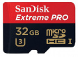 SDSDQXP-032G-G46A ExtremePro microSDHC 32 GB