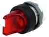 1SFA611200R1101 Переключатель: поворотный; 2; 22мм; красный; Подсвет: MLB-1; IP66