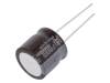 UPM1C102MHD6 Конденсатор: электролитический; с низким импедансом; THT; 16ВDC