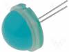 DLC2-6PBD-A LED; 20мм; голубой; 70-250мкд; 120°; Кол-во выв:2; 20мА