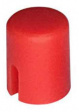 RND 210-00224 Cap red round 4.5x5.5 mm