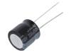 URS1H331MHD, Конденсатор: электролитический; THT; 330мкФ; 50ВDC; O12,5x12,5мм, NICHICON