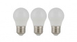 145218 [3 шт] LED Bulb 5.5W, 240V, 2700K, 470lm, E27, 80mm, Pack of 3 pieces