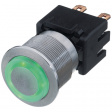 1241.6834.1112000 Pushbutton Switch, Vandal Proof 22 mm 30 VDC 0.1 A 1 Make Co