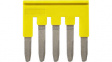 XW5S-S6.0-5 Short bar 39.3 x 3.0 x 29.6 mm yellow XW5S