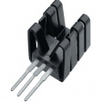 FK 242 SA 220 O Радиатор: штампованный; U; черный; L: 15,24мм; W: 14,5мм; H: 12,7мм
