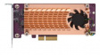 QM2-2P-244A NVMe M.2 SSD to PCI Express Adapter for NAS PCI-E x4
