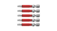 42130 Насадка; Torx®; TX20; 49мм; Монтаж: 1/4" (E6,3мм); 5шт; Серия: TY