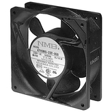 4715MS-12T-B5A-D00, Axial fan AC 119 x 119 x 38 mm 115 VAC, NMB Technologies (Minebea)