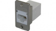 SACK2WHPM Cat 6 White UTP Panel Mount Coupler