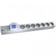 333.808 Outlet strip 7 Schuko - 2 m