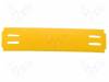 TIPTAG-HF-11X65-POYE Бирки маркировочные; Шир:11мм; Цвет: желтый; Дл:65мм; -40?90°C