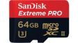 SDSQXPJ-064G-GN6M3 Extreme Pro microSD Memory Card 64 GB
