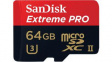 SDSQXPJ-064G-GN6M3 Карта памяти; Extreme Pro; SD XC Micro; 64ГБ; Считывание:275МБ/с