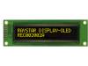 REC002002AYPP5N00001 Дисплей: OLED; алфавитно-цифровой; 20x2; Размер окна:85x18,6мм