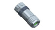 M12A-12BFFA-SL7001 M12 Straight Socket Sensor Connector, 12 Poles, A-Coded, Solder