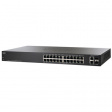 SF200E-24P-EU SwitchSwitch 24x 10/100 (12x PoE), 2x 1000 2x SFP 19"