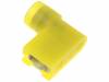 190060019 C-5211, Наконечник: плоский; 6,35мм; 0,8мм; "мама"; 3,3?5мм2; обжим; желтый, Molex