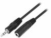 CV202-050-PB, Кабель; гнездо Jack 3,5 мм, вилка Jack 3,5 мм; 5м; черный, VCOM