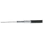 RG 223, RG Coaxial cable 500 m Silver-Plated Copper Black, Bedea