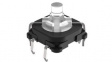 70-220.9S Illuminated Switching Element, LED, White, 1NO, 100mA, PCB Pins