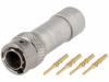 RT0610-4PNH-K, Круглый; вилка; "папа"; PIN:4; 13А; внутр.байонетное соединение, Amphenol