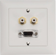 UP-ED/2CINCH/VGA Edizio installation kit