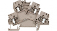 8670750000 ZDK 4-2 terminal block z series tension clamp, 0.5...4 mm2 800 vac 32 a dark bei