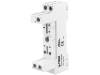 GZS92, Панелька; PIN:5; 12А; 300ВAC; Монтаж: DIN, на панель; Серия: RM87N, RELPOL