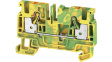 2051360000 A2C 4 PE terminal block a push-in, 0.5...4 mm2 800 vac 32 a green / yellow