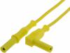 2352-IEC-100-GE, Измерительный провод; 1м; желтый; 20А; Сечен.провода:1мм2, Electro-PJP